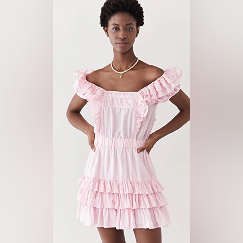 Loveshackfancy ivoire dress